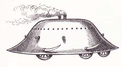 steam engine tank